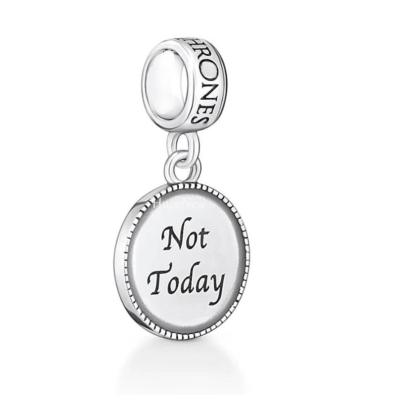 Charm Not Today Game Of Thrones - 100% Prata 925