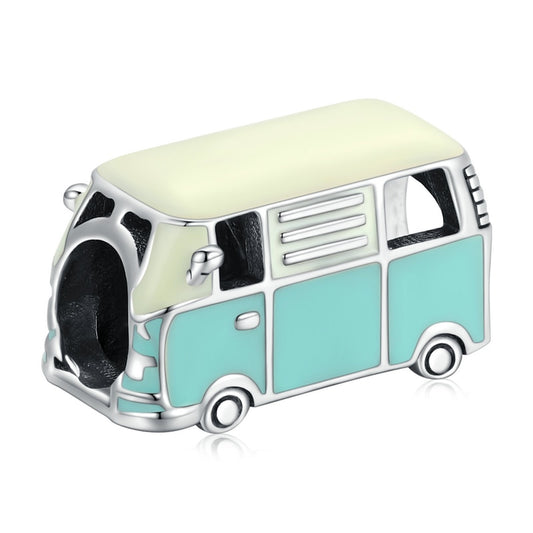 Charm Blue Kombi - 100% Prata 925 Esmaltada