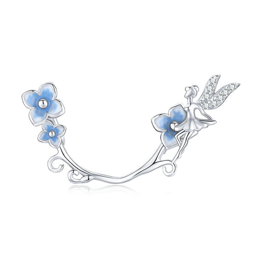 Charm Conto de Fadas - 100% Prata 925 com zircônias