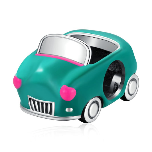 Charm Carro Hippie - 100% Prata 925 Esmaltada