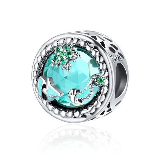 Charm Ocean - 100% Prata 925 com Zircônia