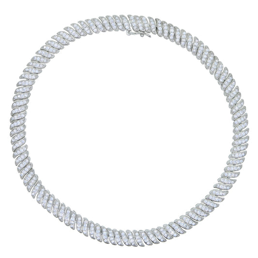 Colar Lemond - Cravejado com zircônias