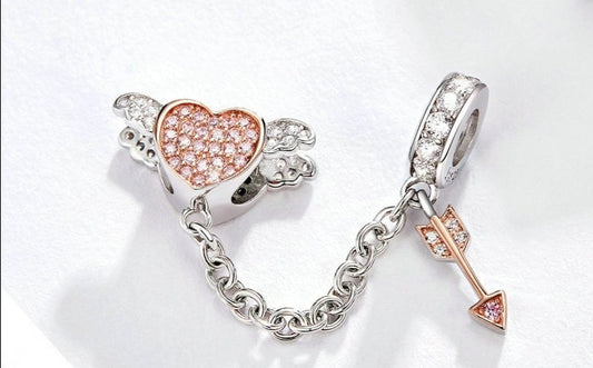 Corrente de Segurança Cupido Dourado