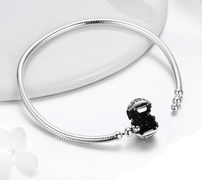 Bracelete Luna Bella - 100% Prata 925 Cravejado com Zircônias