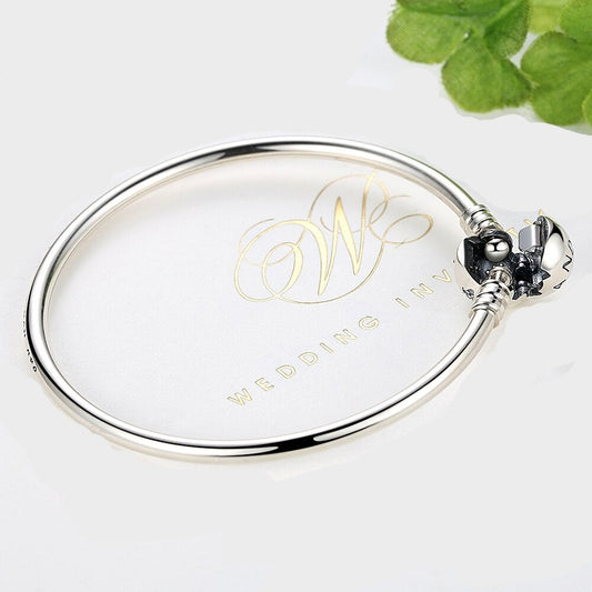 Bracelete Rígido Elegance - 100% Prata 925