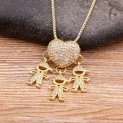 Colar Amor de Mãe - Banhado a Ouro 18k