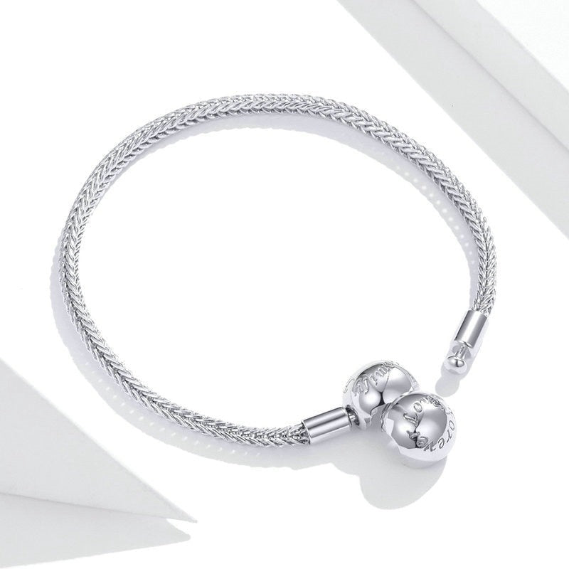 Bracelete Love Forever - 100% Prata 925