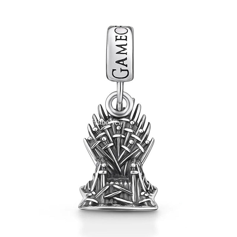 Charm Trono de Ferro Game Of Thrones - 100% Prata 925