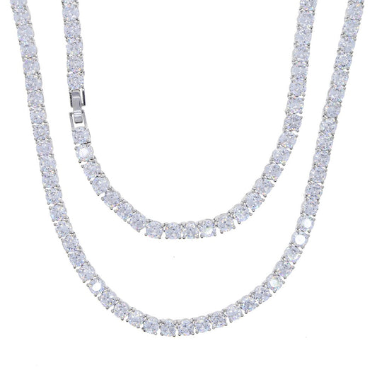 Riviera 5mm Louise - Cravejada com zircônias