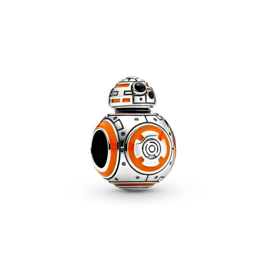 Charm Robô BB-8 Star Wars - 100% Prata 925