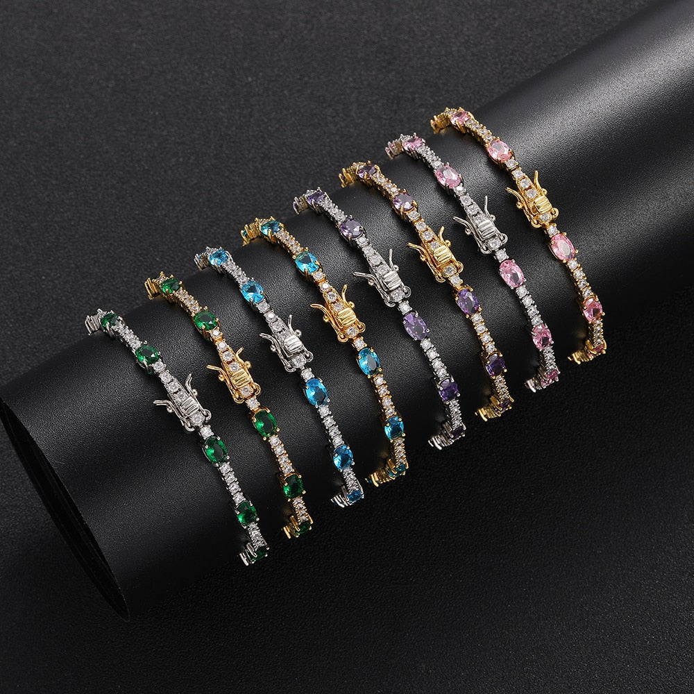 Pulseira Fusion - Cravejada com zircônias