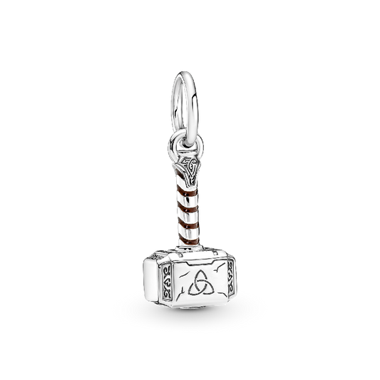 Charm Pendente Martelo Do Thor Avengers - 100% Prata 925