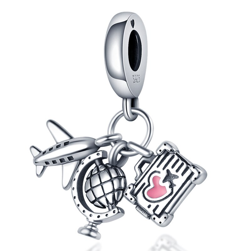 Charm Pendente Love Trip - 100% Prata 925