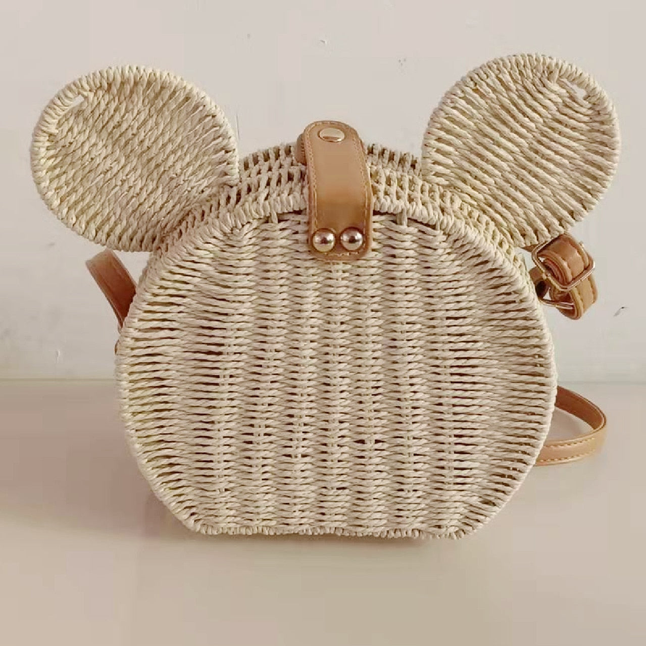 Bolsa de Palha Mickey Mouse