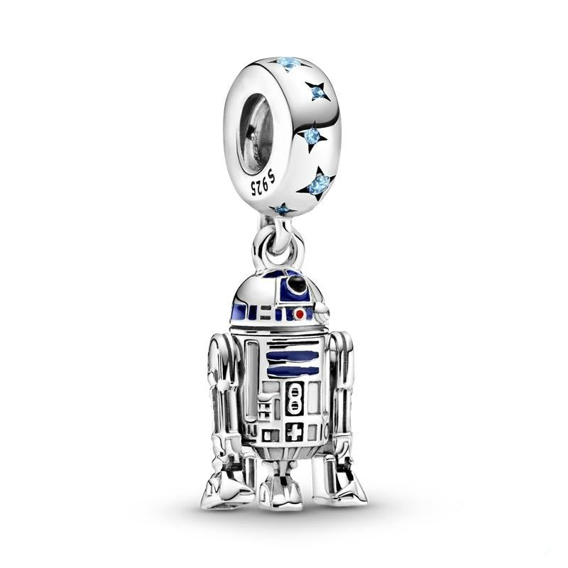 Charm Robô R2-D2 Star Wars - 100% Prata 925