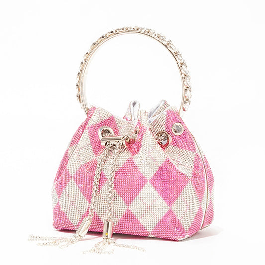 Bolsa Diamond Deluxe - Cravejada com Strass