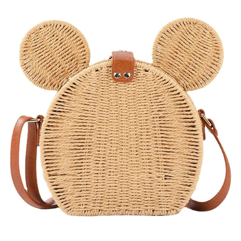 Bolsa de Palha Mickey Mouse