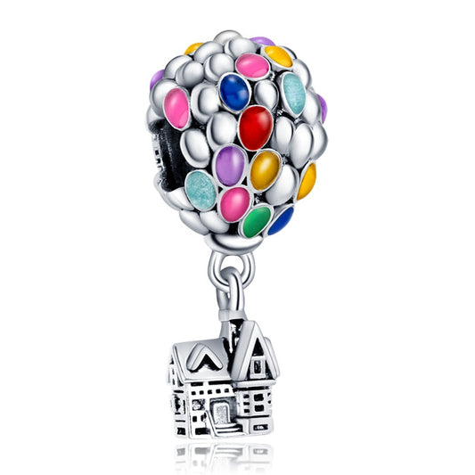 Charm Pendente Color Balloon - 100% Prata 925