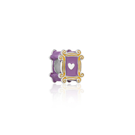 Charm Moldura Roxo Friends