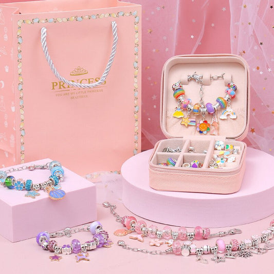 Kit de Pulseiras e Berloques Princess